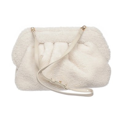 Themoire, Umhängetasche, Damen, Weiß, 34, 14, 18 cm #Wxs