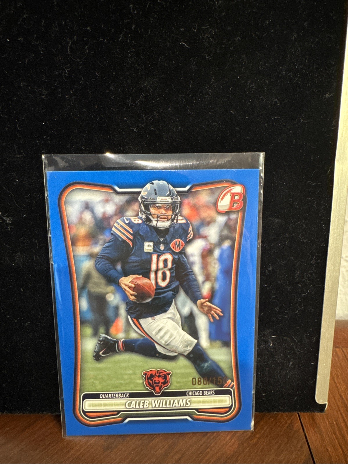 Topps 2026 Bowman Caleb Williams Chicago Bears #15 Blue Parallel /150 NFL