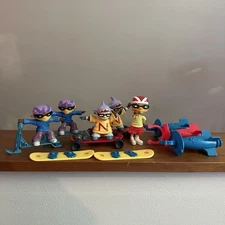 Rocket Power 2002 Burger King Toys Lot Of 14