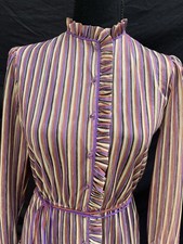 Vintage Stripped Dress LF Petite Medium