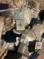 50 + Pieces— Amazon Jewelry Mixed Lot Silver/Gold New Sterling