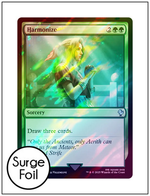 1x Harmonize, Surge Foil, Final Fantasy, Magic MTG NM