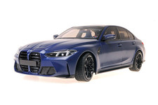 Minichamps 2024 BMW M3 (G80) Frozen Portimao Blue (Matte) 1:18 110020220