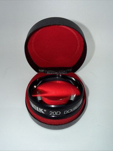Volk Double Aspheric 20D Lens In Case.                     