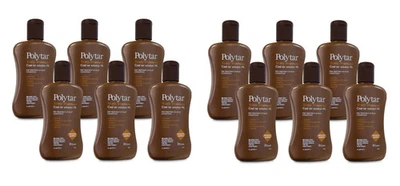 Polytar Scalp Coal Tar Shampoo 150ml - Choose Pack of 6 or Pack of 12