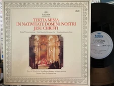 "Tertia Missa In Nativitate Domini Nostri Jesu Christi" LP NM/NM 1965 ARCHIV