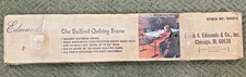NOS-Vintage Edmunds Bedford 5560C Quilting Frame w/Stand AND 5561C Extension Kit