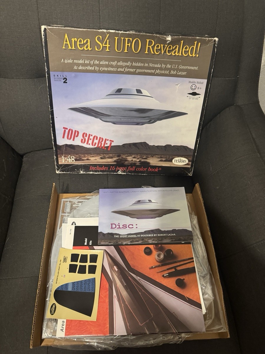 Testors S4 UFO 1/48 Spacecraft for sale online | eBay