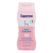Coppertone, Water Babies Sunscreen Lotion SPF 50, 8 Oz