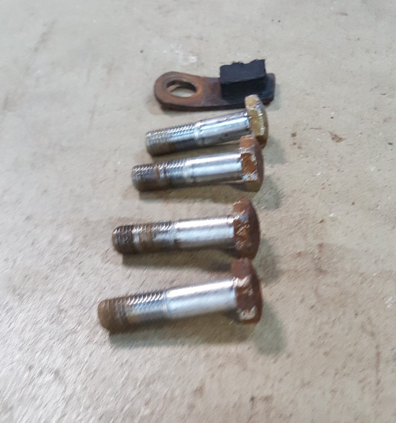 1973 Yamaha DT360 DT 360 enduro rear shock mounting bolts RT1 bolt eBay