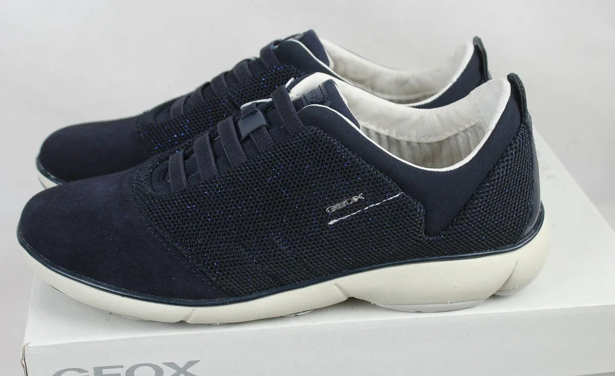 falta de aliento Velas beneficioso Geox D Freccia A Sneaker Low Shoes IN Blue, Gr.37, New | eBay