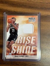 2023-24 NBA Hoops NOAH CLOWNEY Relic Patch Jersey Rise n Shine RC Rookie Nets 