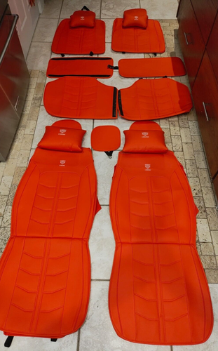 Car Seat Covers Front and Rear Seats for Jeep Grand Cherokee 2000-2024, Non-Slip