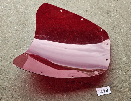 414 Kawasaki GPZ900R Red Screen Windshield GPZ900 GPZ 900 R 900R ZX900A - Picture 2 of 2