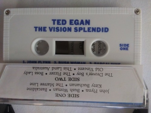 Ted Egan The Vision Splendid & My Australia Cassettes *signed* LLM1TZ - Picture 7 of 7