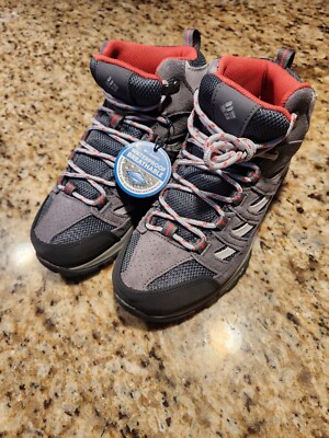 Columbia Women's Crestwood Mid Waterproof Hiking Boots Graphite Sz 7.0 Woman s 