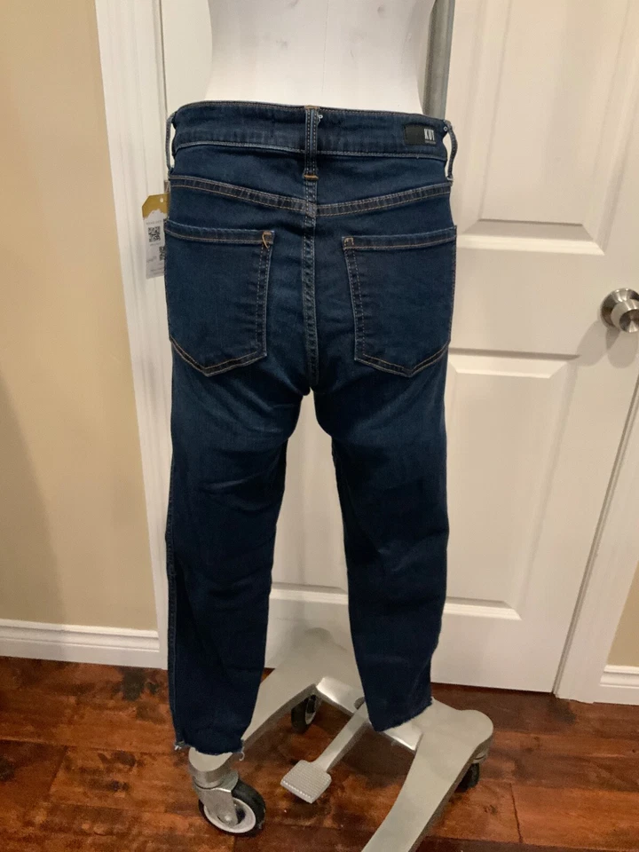 KUT From The Kloth Dark Wash "Connie Fab Ab Ankle Skinny" Blue Jeans, Sz 4 - Image 4 of 4