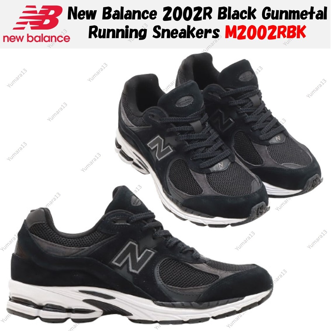 New balance ☆ M2002RTZ ‘Black’ New Balance 2002R Mens Running Shoes Black Beige Tan