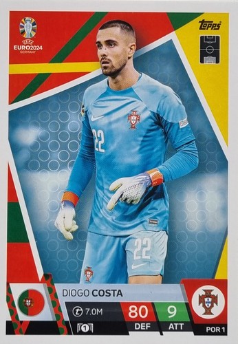Tarjetas coleccionables Topps UEFA EURO 2024 Match Attax tarjetas base elegir - Imagen 20 de 169