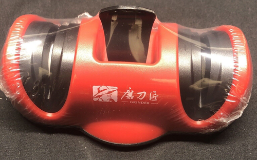 Taidea Household Knife Sharpener Two Stages New in Box Red. - Picture 7 of 9