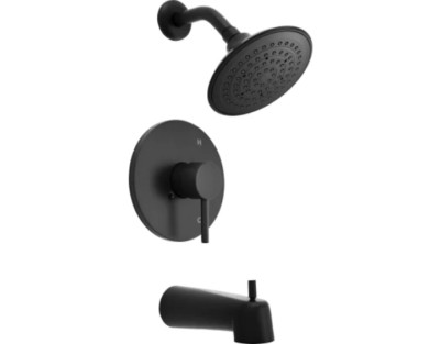 PROFLO PF8830GMB #0 Orrs Tub and Shower Trim Package with 1.75 GPM Single Functi