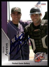 2009 Akron Aeros JEANMAR GOMEZ Signed Card autograph auto INDIANS