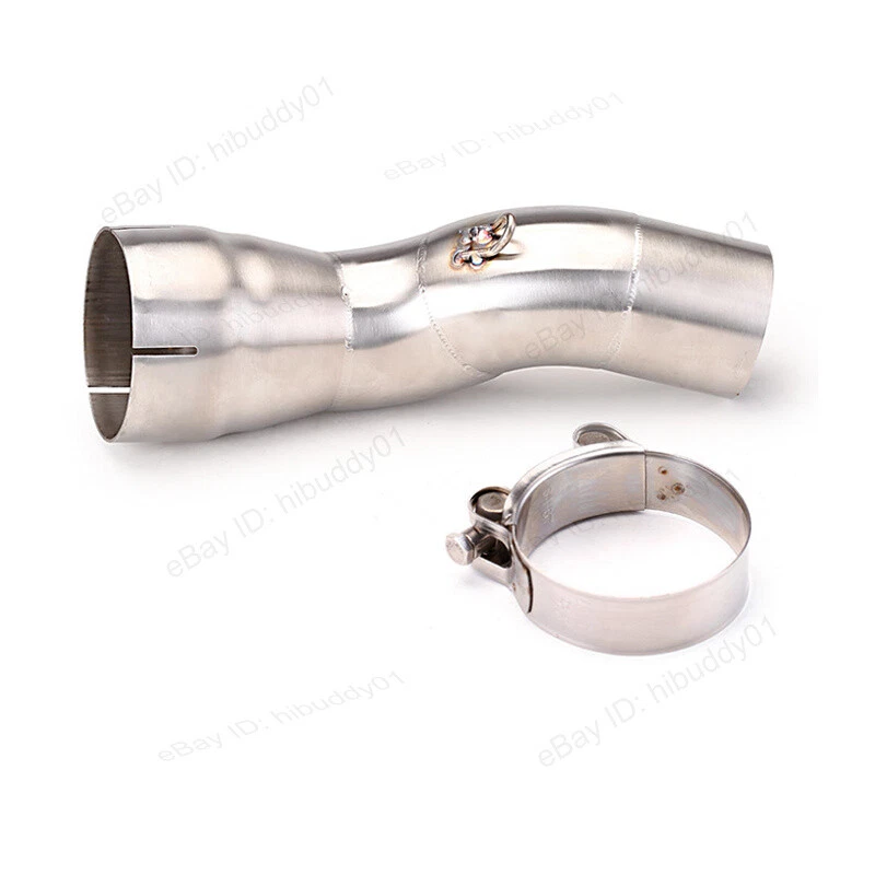 Sistema de escape para BMW R1200GS 2013-2019 tubo de enlace medio puntas de silenciador deslizables 51 mm Foto 4 de 4