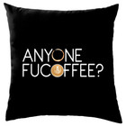 Anyone Fucoffee - Sofa/Dekokissen Expresso Cappuccino Kaffee Koffein Lustig Fun
