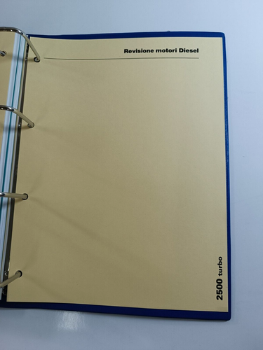 Manual de Taller Fiat Revisión Motores Diésel 1.3 Cc A 2.5 Asistencia Tecnic - Imagen 17 de 24