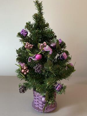 Weihnachten Tannenbaum Christbaum geschmckt knstlich grn im Topf XMAS  Tree | eBay.de