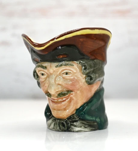 Vintage Royal Doulton Character Dick Turpin Mini Toby Mug Jug Pitcher A Mark