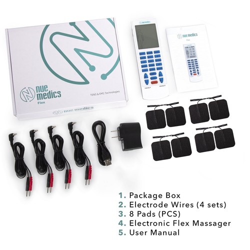 Tens Unit Muscle Stimulator Electro Pulse Massager Full Body (OPENED BOX) - Picture 6 of 7