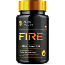 Clubhouse Fire - Boost Stamina and Daily Energy for Men 60 Capsules