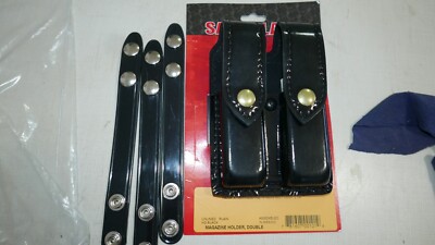 3 New Safariland Gloss 2.25'' Belt Loop Keepers 65-4-9 &77-97-9B +Mag Holder H&K