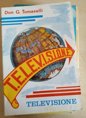 T.E.L.E.V.I.S.I.O.N.E. Tomaselli 1967 LIBRERIA SACRO CUORE televisione
