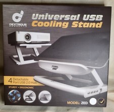 Universal USB Fan Cooling Electronics Stand - ZED - BLACK 