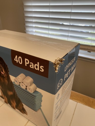 Dog Training pads XL 40 Counts NIB Sealed 31” X 47 Súper Absorbent - Picture 4 of 6