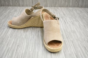 monica suede espadrille wedge