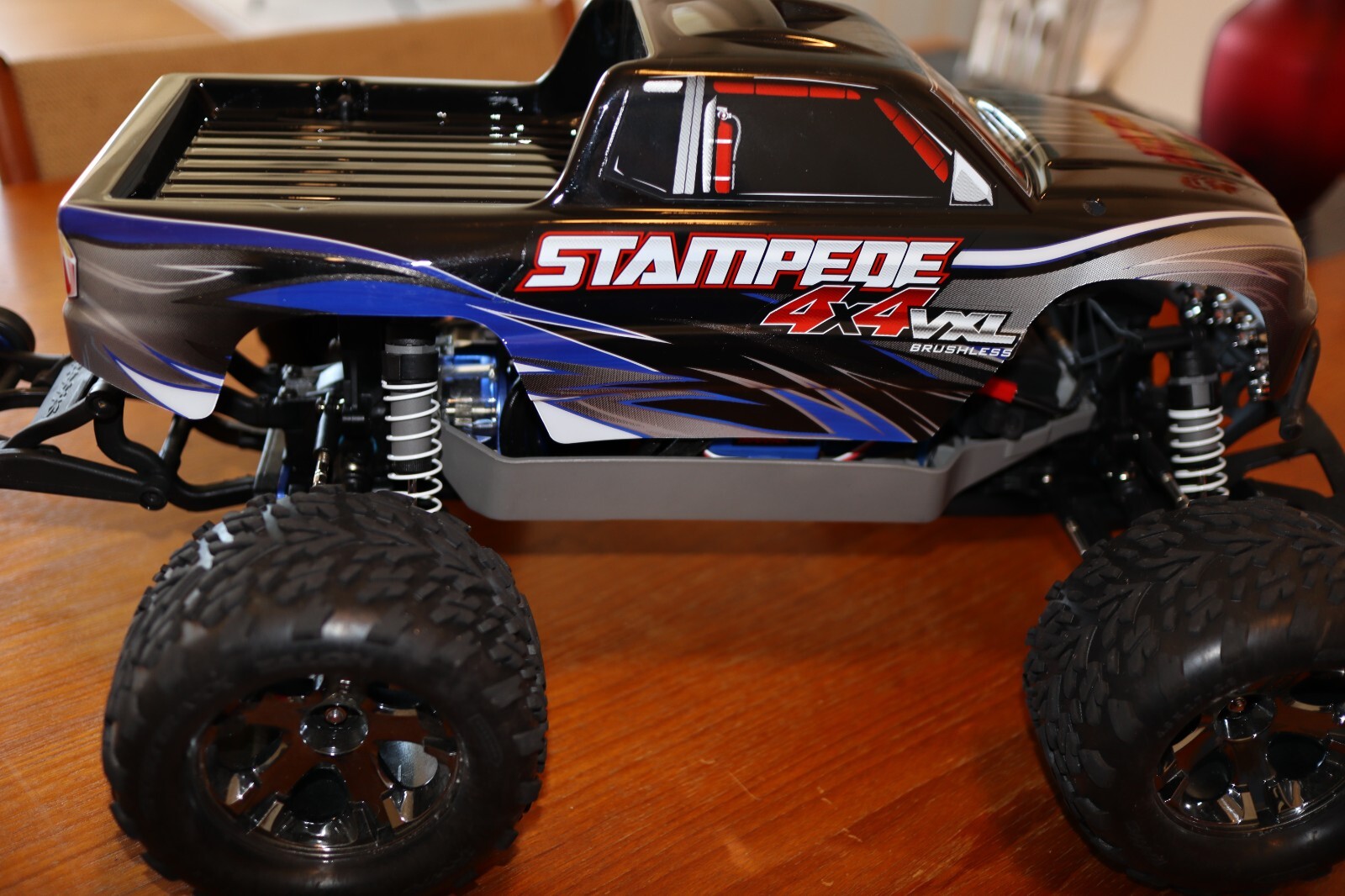 Traxxas Stampede 4x4 VXL Brushless w/batteries, accessories box of goodies! eBay