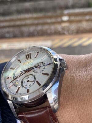 Seiko Brightz SDGC021 Power reserve White Silver Sapphire