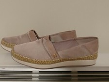Designers BUTTERFLY TWISTS mauve slip-on espadrille flat shoes SIZE UK 8 EU 41