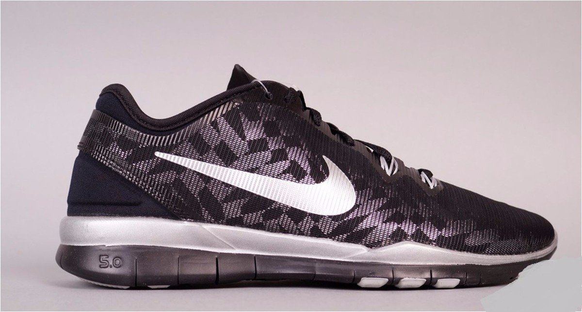 Nike Free 5.0 TR FIT 5 MTLC Wmn Sz 11 806277-001 BLACK