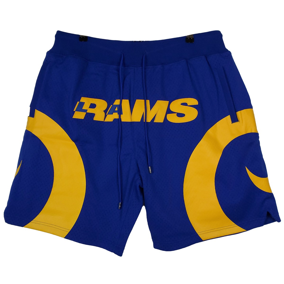 Just Don LA Rams Mitchell & Ness NFL XL XLarge Jersey Shorts