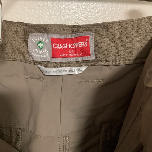 Craghoppers Men’s 42R Insect Shield Pants - Picture 6 of 10