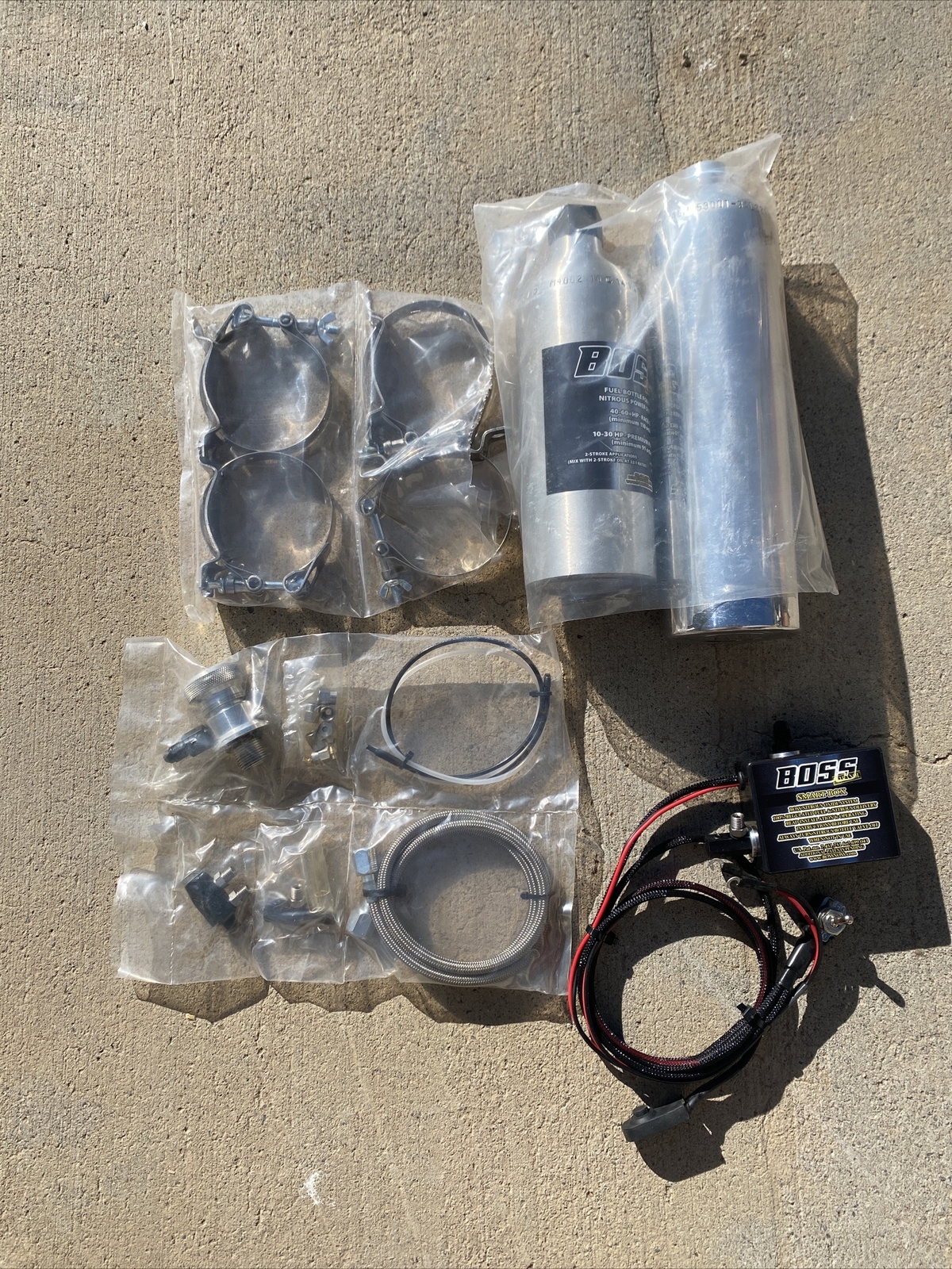 Boss Noss Motorcycle Nitrous System 20 HP Snow bike eBay