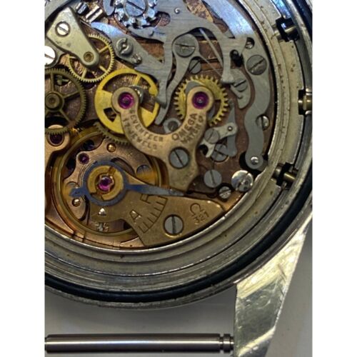 W/Box Collectable Omega Speedmaster 39 mm Steel Manual Head Only Watch 2998-3 - Picture 9 of 11