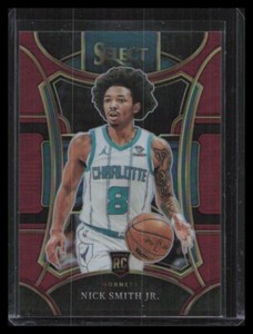 2023-24 Panini Select #310 Nick Smith Jr. Maroon Prizms #/175