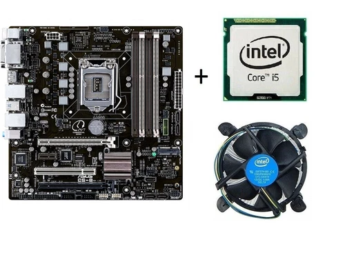 Kit Asus Scheda Madre socket lga 1150 con cpu processore Intel quad core i5 4570