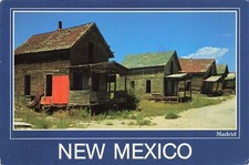 Madrid New Mexico Vintage Continental Postcard Posted