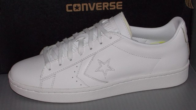 converse pro leather 76 white